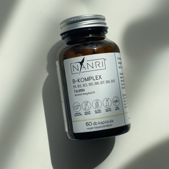 b-komplex metilmentes b12-vitamin nad+ taurin üvegben étrend-kiegészítő
